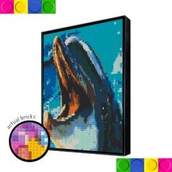 Happy Dolphin 2 - 52 x 78cm