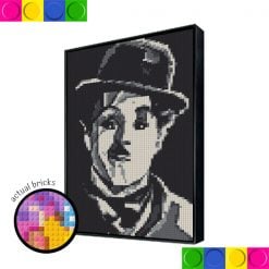Charlie Chaplin B/W 52 x 78cm