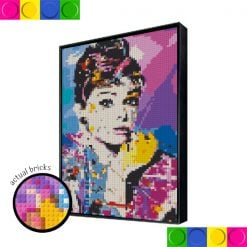 Audrey Colorful 52 x 78cm