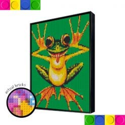 Cute Frog 78 x 78cm