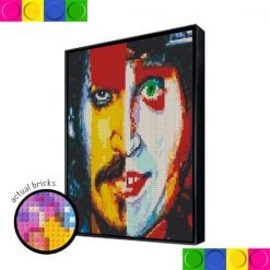Two Faces Johnny Depp 78 x 78cm