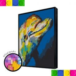 Dolphin Head 78 x 78cm