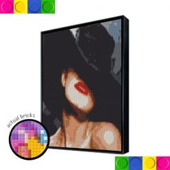 Girl with Black Hat 78 x 104cm