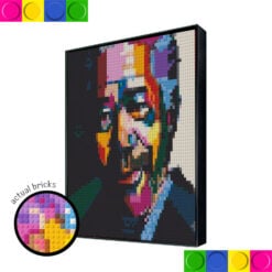 Morgan Freeman 52 x 52cm