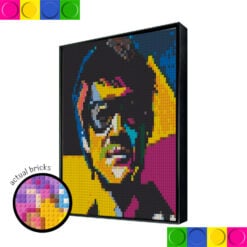 Man Colorful 52 x 52cm
